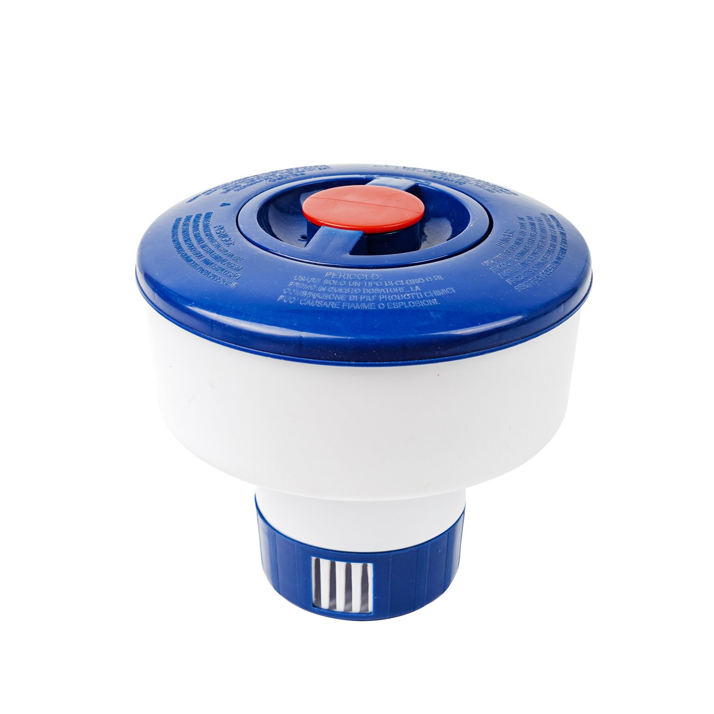 Swimming pool chlorine tablet dispenser for spa and bathtub