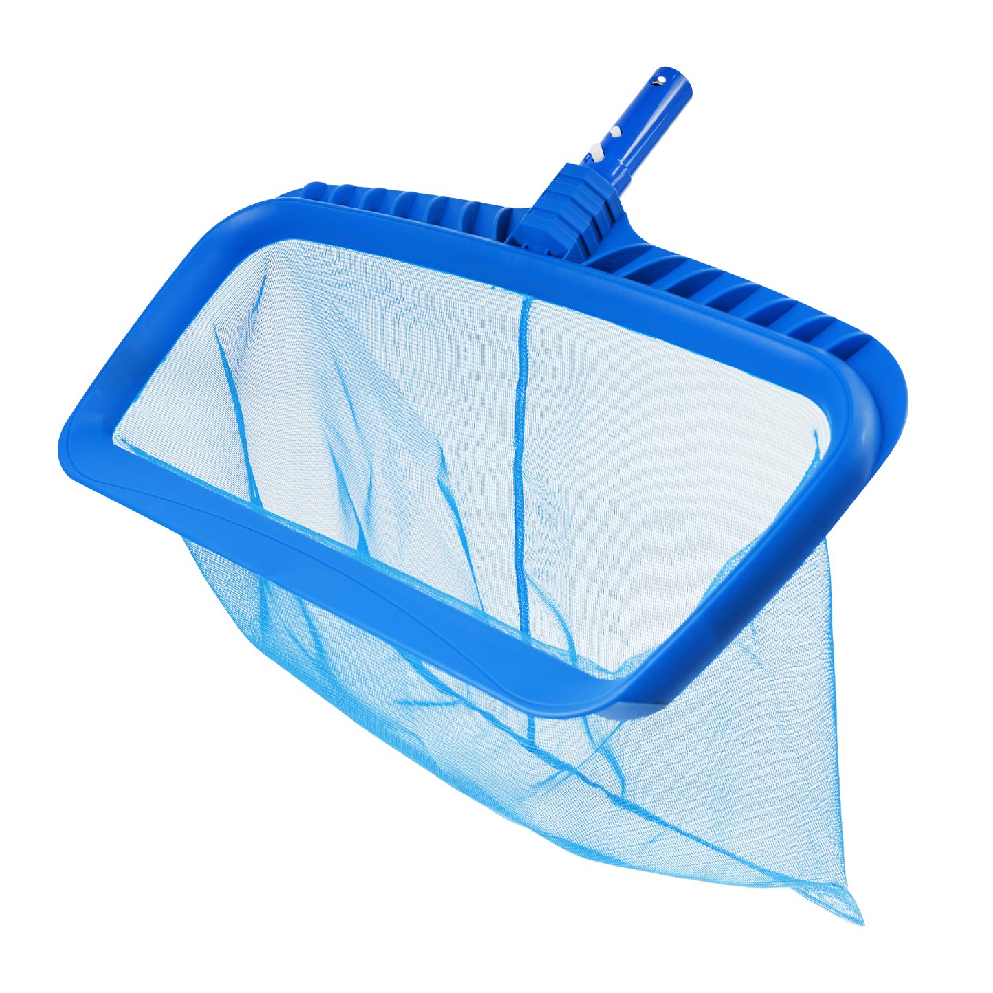 Durable plastic swimming pool deep rake skimmer with nylon net and sveral types handle