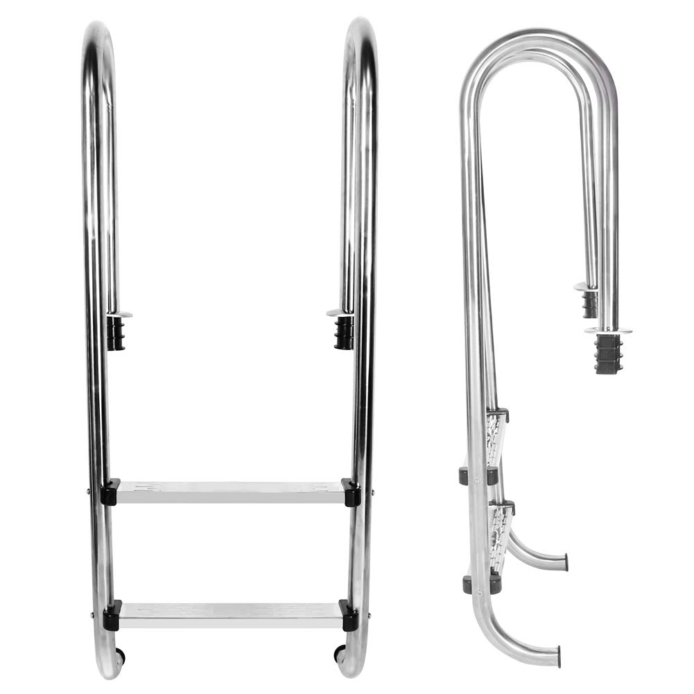 304 stainless steel inground pool ladder