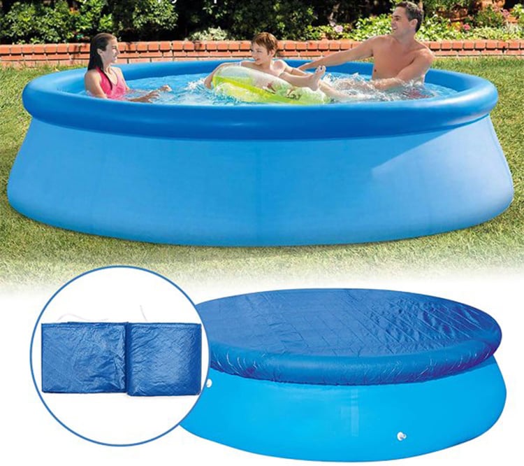 Inflatable pool PVC cover