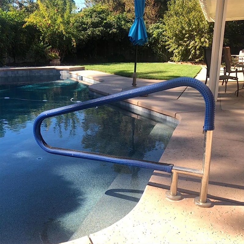 Durable & Soft pool ladder safety cover