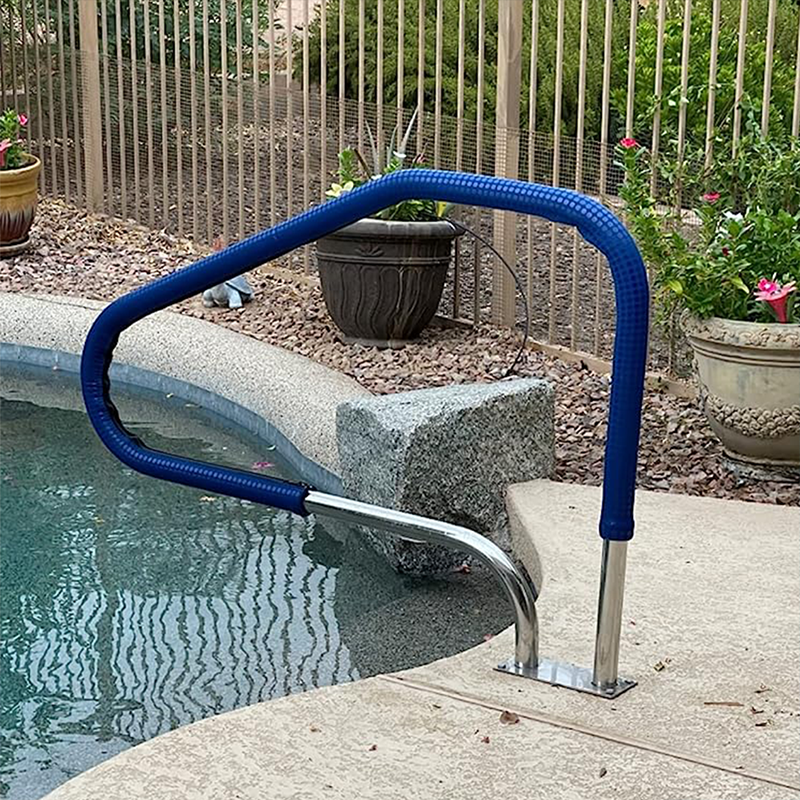 Durable & Soft pool ladder safety cover