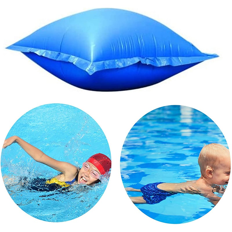 Customizable inflatable pillow for pools