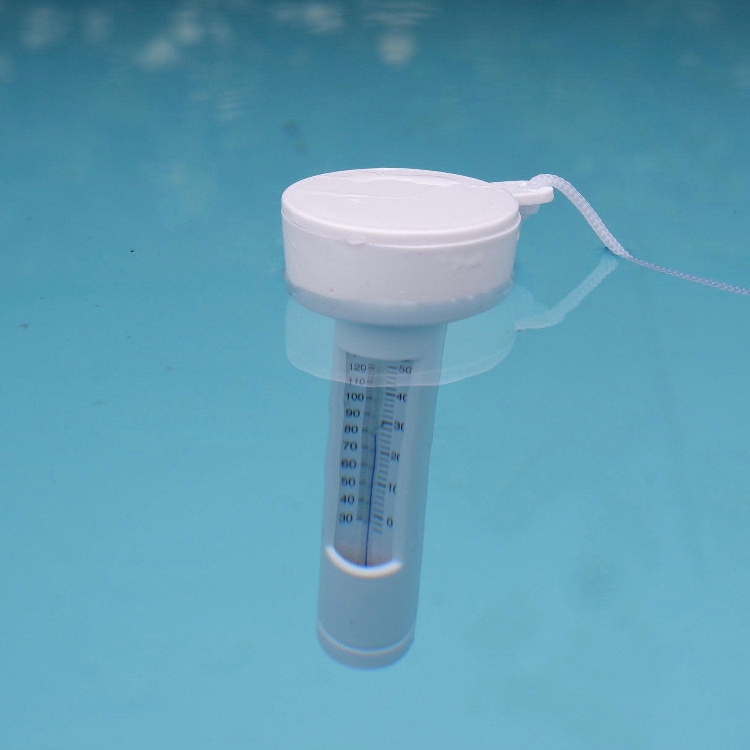 Deluxe digital swimming pool floating thermometer