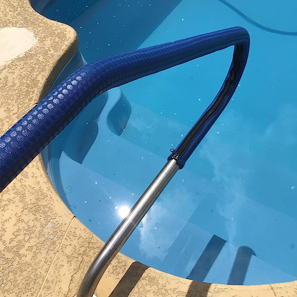 Durable and soft pool ladder cover