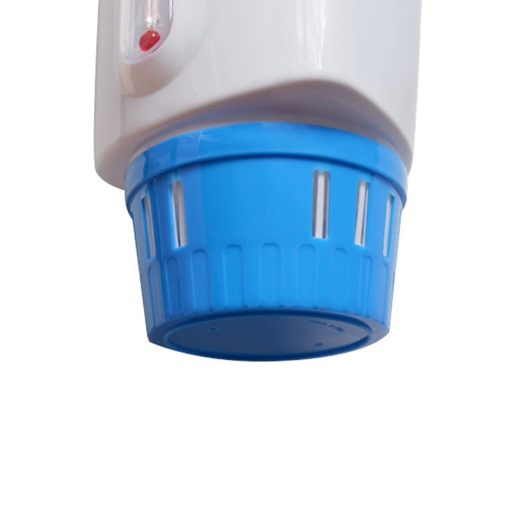 Chlorine dispenser with thermometer