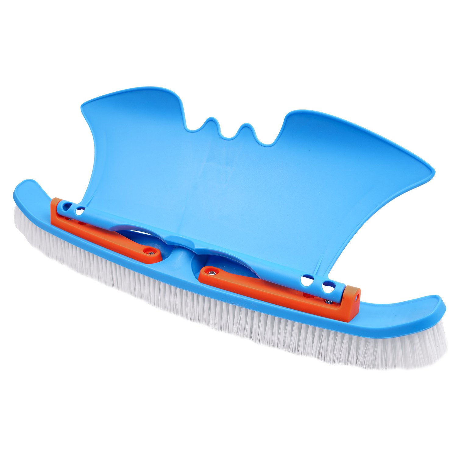 Pool wall whale plate cleaning brush