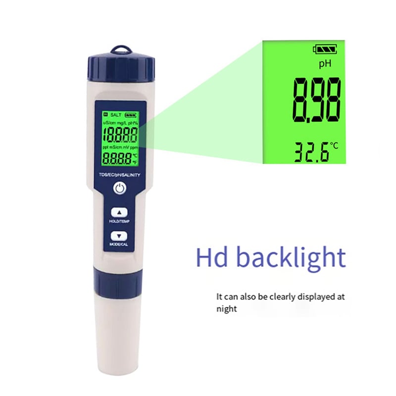 Dustproof and waterproof portable water quality tester