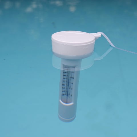 Deluxe digital swimming pool floating thermometer