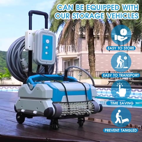 Robot for pool cleaning for various applications