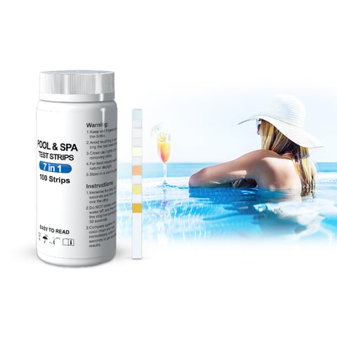 7 in 1 spa and pool test strips