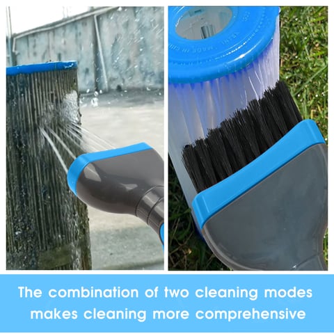 Pool spa filter cartridge brush