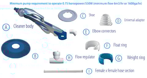 Auto cordless handheld pool vacuum cleaner