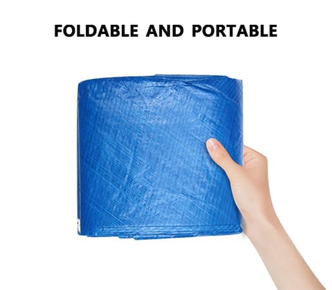 Inflatable pool PVC cover