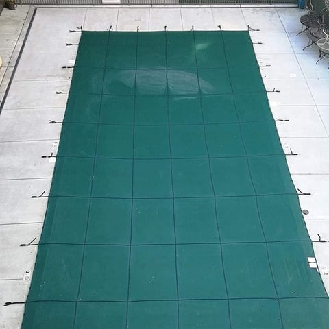 Swimming pool safety cover