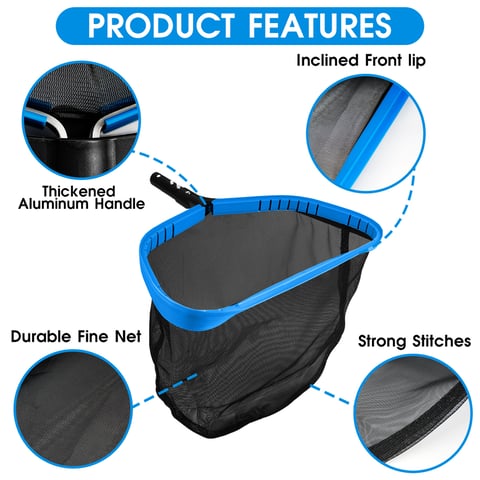 High-quality nylon pool leaf skimmer replacement net