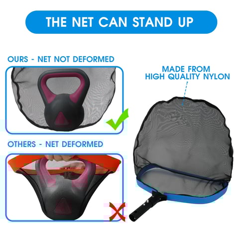 High-quality nylon pool leaf skimmer replacement net