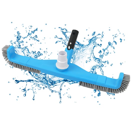 90 curved pool vacuum brush head
