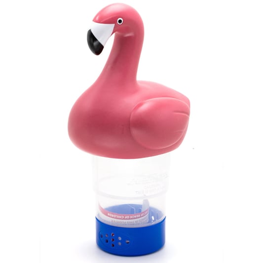 Flamingo floating chlorine dispenser