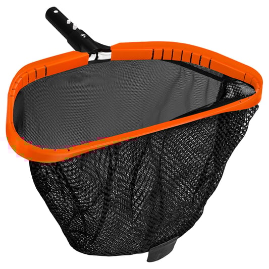 Skimmer nets for swimming pools with deep double layer mesh bag