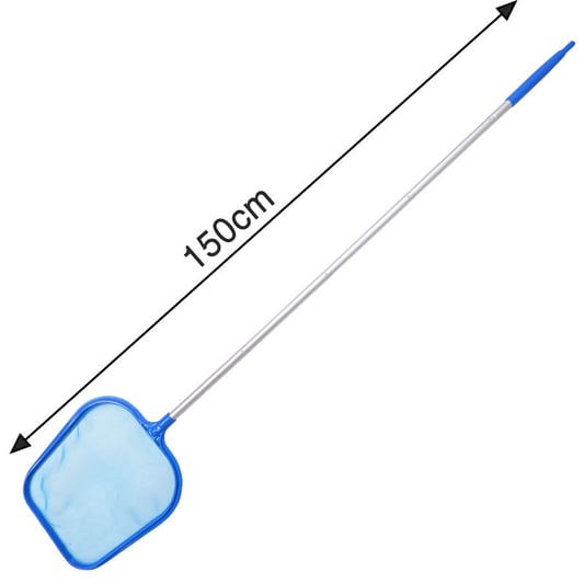 Pool plastic PE net leaf net floating surface skimmer pool leaf skimmer with aluminum pole