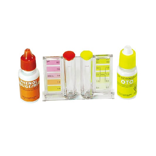 Swimming pool ph and cl test kit