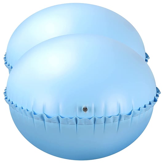 Cold-resistent inflatable floating pillow